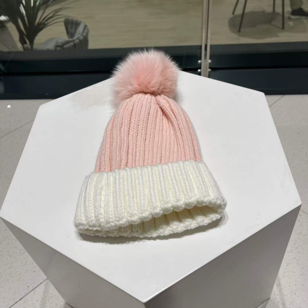 Chanel Two Tone Knit Beanie - Picture 5 of 8